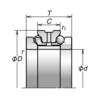 接触角 60°